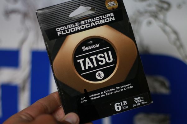 Tatsu
Tatsu is a top-shelf fluorocarbon and is soft, strong, a thin diameter and everything anglers could want from a line.
It uses Seaguar&rsquo;s double-structure process to give it both strength and manageability.
