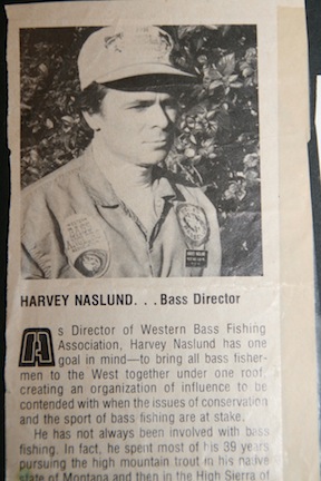 From 1975 WON clipping in Harvey's scrapbook