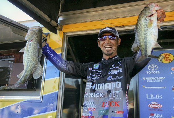 Ken Iyobe of Tokoname, Japan, Bassmaster Central Open Ross Barnett Reservoir.jpg