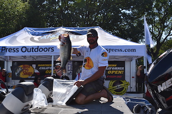 Damon Witt with big fish of the event (7.29)