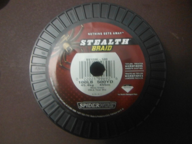 Why use 65-85# braid when 100# is available?