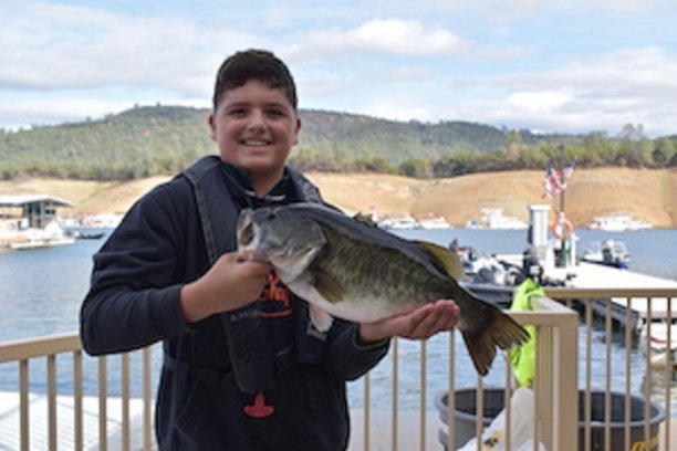 Young Jacob White's 6.27 pounder was the event's Big Fish