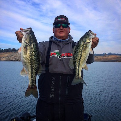 RB Bass member Ryan Hall shows the kind of quality bass Folsom Lake can produce