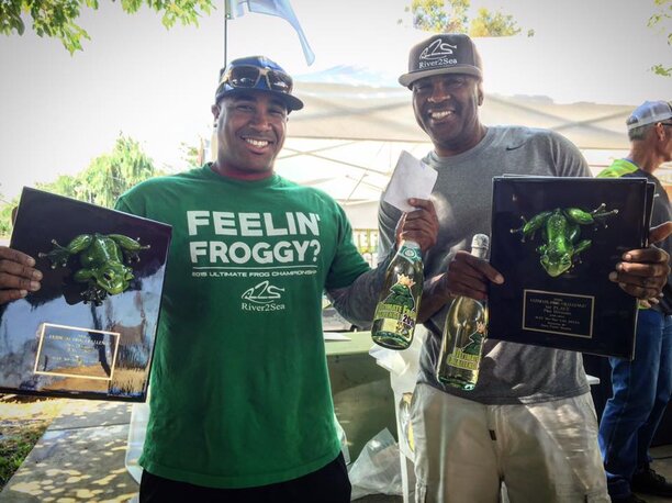 Jamond Andrews and &quot;Big Harv&quot; Pulliam took home the &quot;Top Frog&quot; honors for R2Sea in the 2016 event