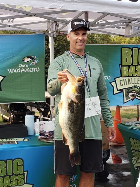 Dan Fonte with a 3rd-hour monster that went nearly 13 pounds!