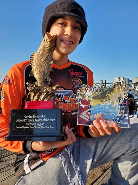 Cayden Mendenhall was last year's Youth Angler of the Year, and for his accomplishments, was featured on the &quot;Good Day Sacramento&quot; TV show!