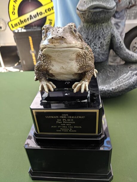 UFC &quot;Top Frog&quot; award is presented to the highest finishing  manucatuers selected team and is a &quot;one-of-a-kind&quot; - custom award.