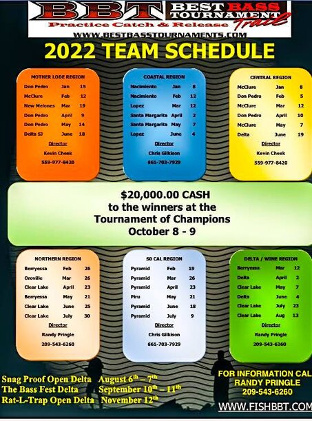 2022 Tournament Schedule  Best Bass Tournaments BBT.jpg