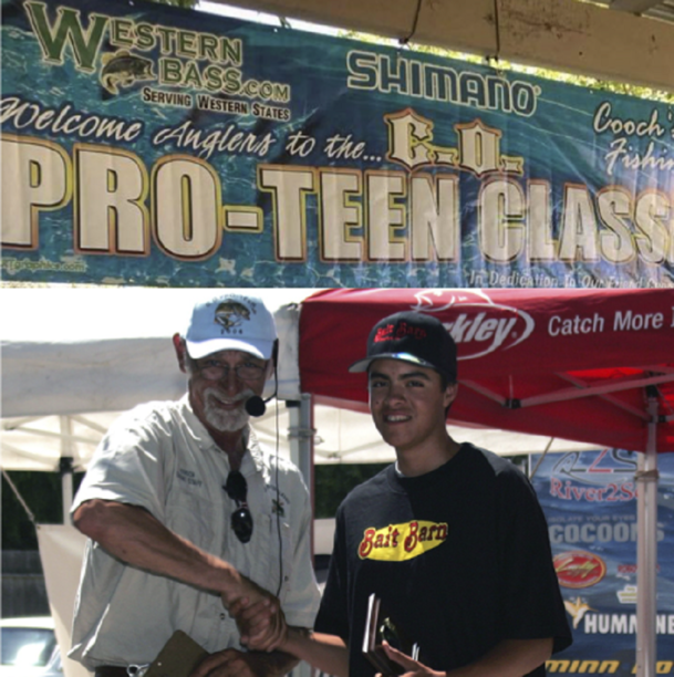 Andy's influence on youth, via his annual Pro-Teen event helped shape the lives of many northern California's young anglers.