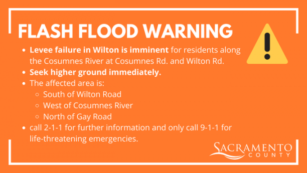 “imminent levee failure” on a portion of the Cosumnes River.png