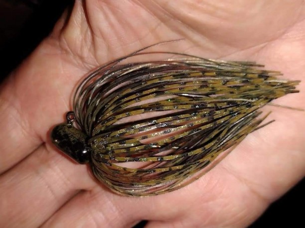 1/2 viper head  Green craw