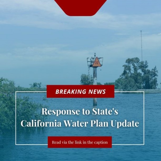 The Department of Water Resources (DWR) released the final version of the California Water Plan.jpg