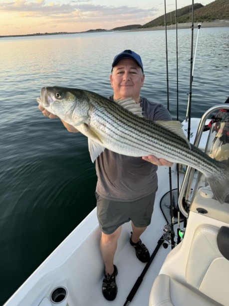 VinnieThefish Aug 20 2024 striper Lake Pleasant