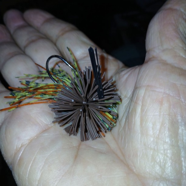 1/8oz. Arkie head Lions collar jig