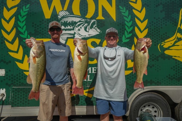 2025 WON Bass Lake Mead Open Day One Leaders Dylan Denny and and Chris Tanner - WON Bass Photo.jpg
