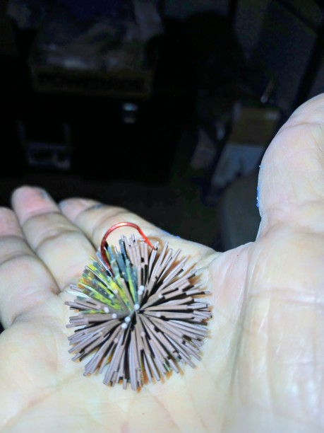1/32oz mini puffball jig