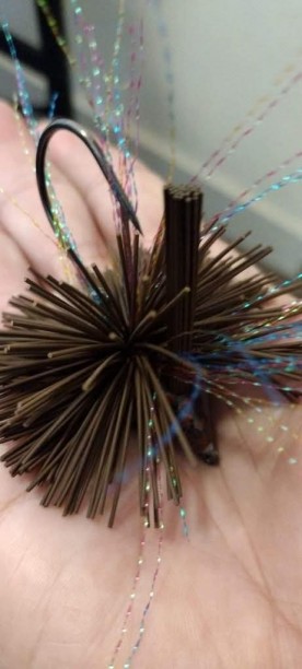 1.5oz Vader head finesse flipping puffball jig