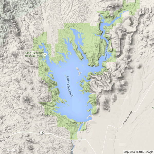 Lake Pleasant Az Depth Chart