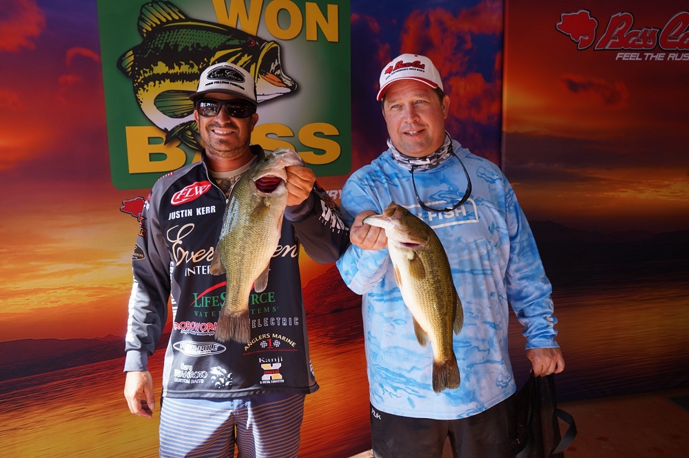 Arizona Pro Justin Kerr Leads at Mead Day One of the 2019 WON Bass U