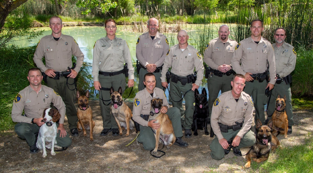 CDFW Graduates Six New Warden K9s