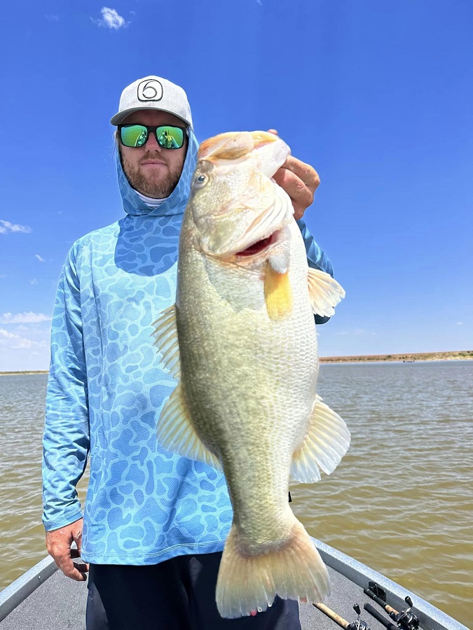 Here's What Josh Jones is Catching Giant Bass With