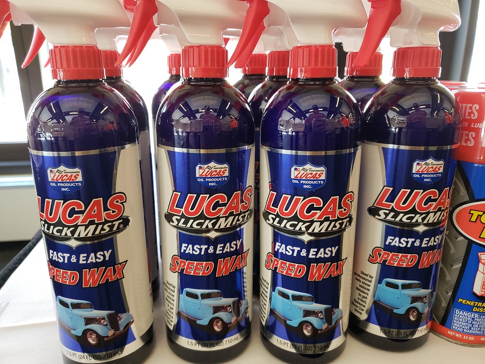 Lucas Slick Mist Speed Wax, Fast & Easy - 1.5 pt