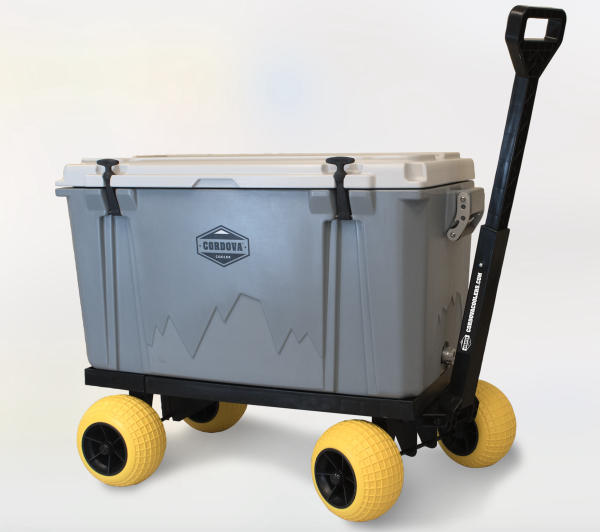 Transport Coolers with Ease with Cordova Cooler Cart