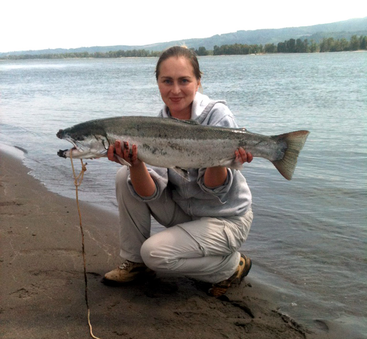 Washington Steelhead Fishing on in Snake River Remains
