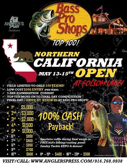 Bass Pro Shops Open comes to Folsom Lake!