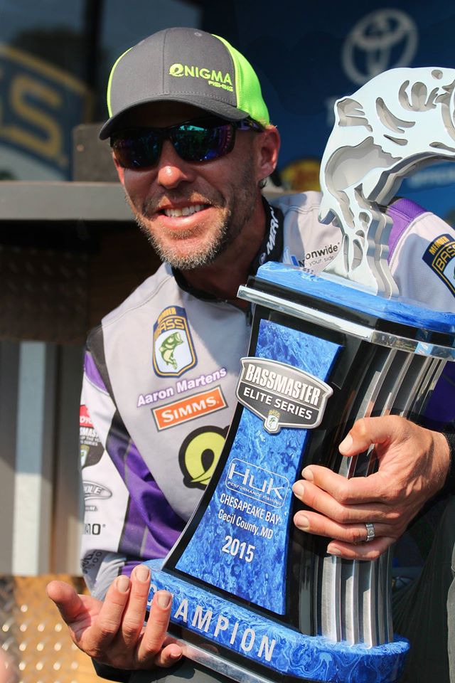 Aaron Martens Auctioning Winning Rods to Benefit Wounded 