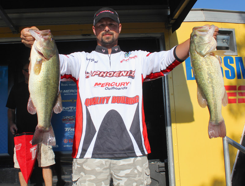 Leads Hometown Favorite In Bassmaster Open Tournament