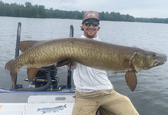 Muskies prowl in predictable locations