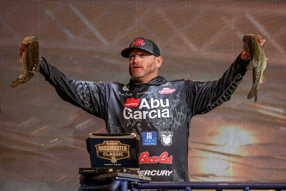 Hank Cherry Maintains Solid Lead At Bassmaster Classic