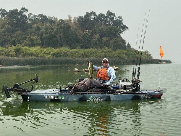 Kayak Bass Fishing Lessons