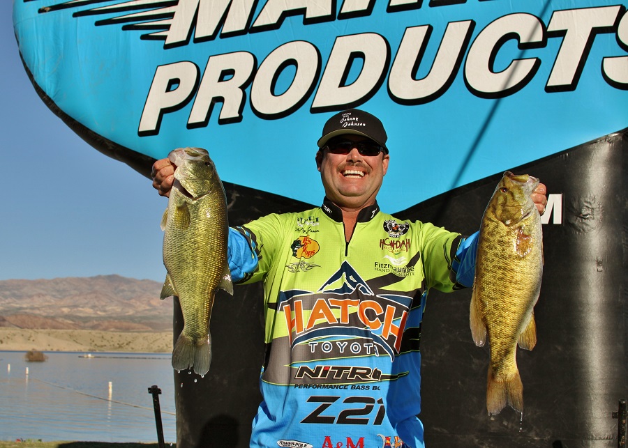JOHNSON TAKES LEAD DAY ONE OF WILD WEST BASS TRAIL AT LAKE MOHAVE