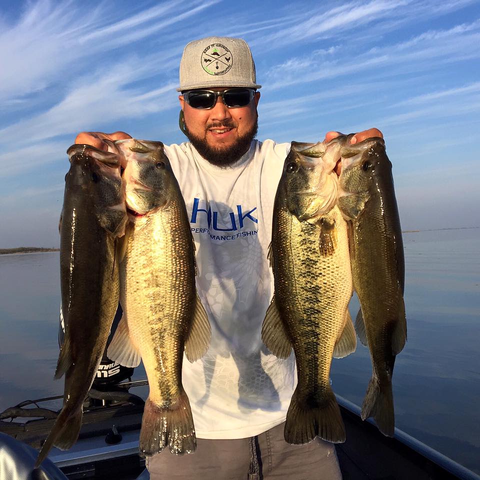 Spring Stripers Show! Big Black Bass, Plentiful Crappie 