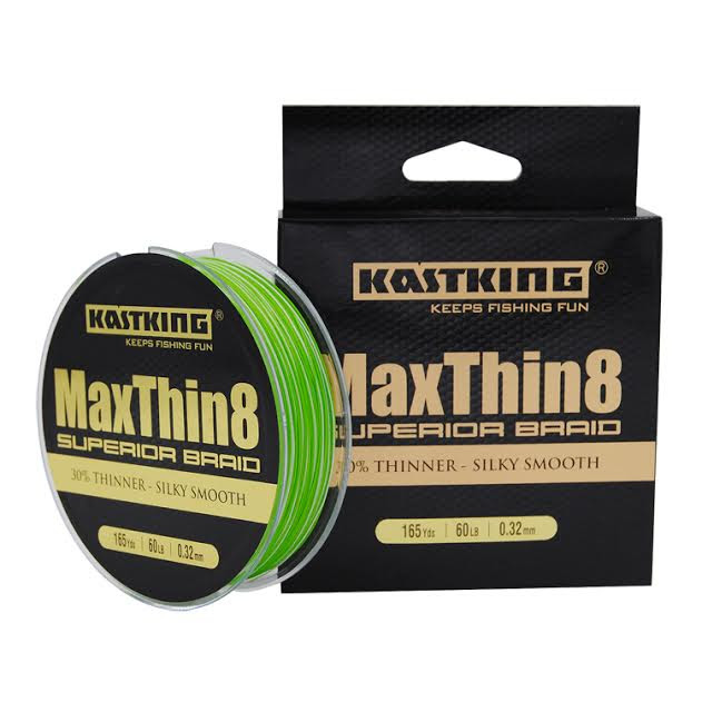 New KastKing® MaxThin8 Superior Braid Fishing Line Line Announced for 2016