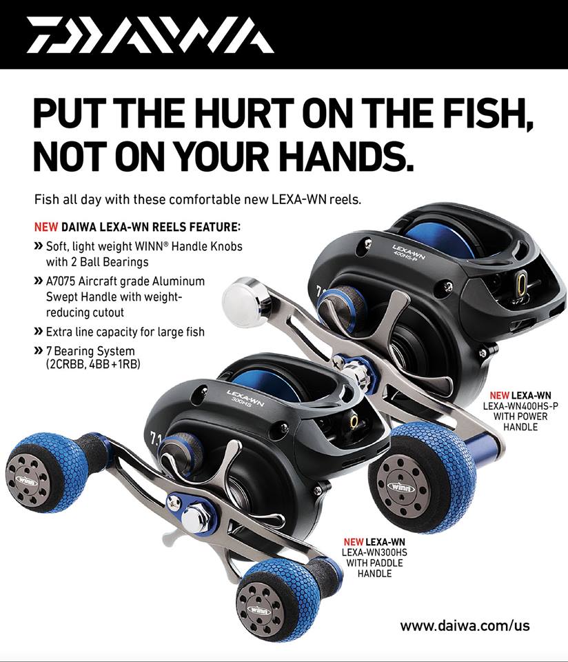 Put the Hurt on the Fish, Not on Your Hands, Daiwa