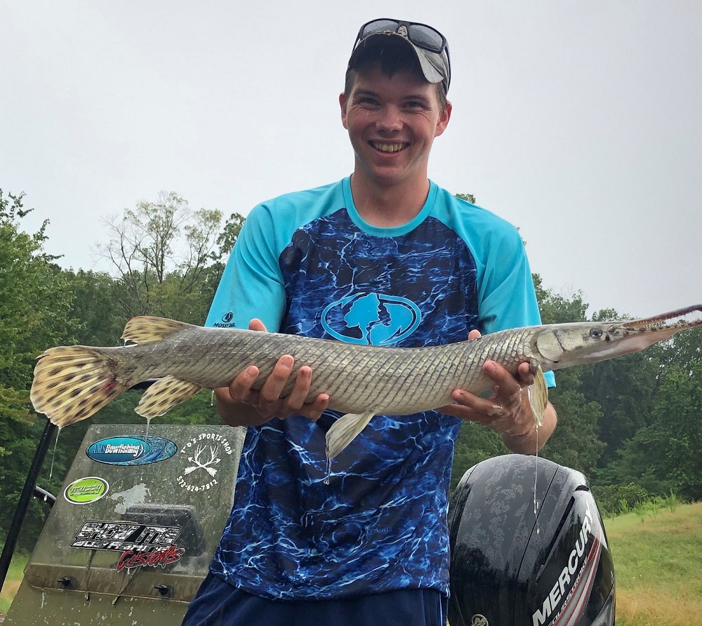 Record spotted gar caught | Westernbass.com