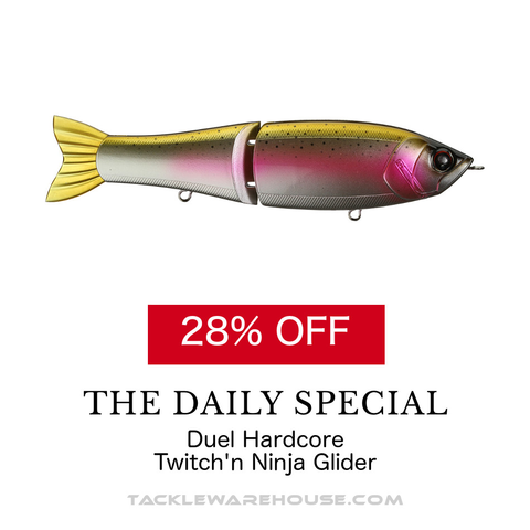Duel Hardcore Twitch'n Ninja Glider, Daily Special at Tackle Warehouse