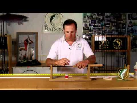 How-To Build a Fishing Rod: Chapter 6 - Wrapping Hook Keeper and