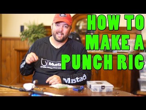 Tackle How-to | Punch Rig or Heavy Cover Rig #Mustad | Westernbass.com